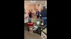 Dramatic mom-to-be can't stop the waterworks after receiving the 'surprise of her life'