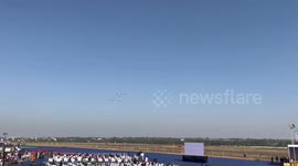 LCA Tejas at Aero India 2023 in Bengaluru, India