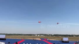Indian Air Forces at Aero India 2023 in Bengaluru, India