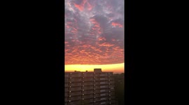 Breathtaking view of the beautiful clouds