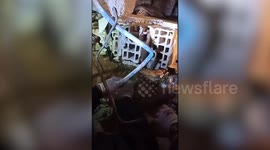 Miraculous moment dog was rescued after 138 hours under rubble in Turkey