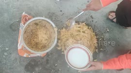 Funny video falls Rice, Delivery boy Talabat, ,, Hahahaha,