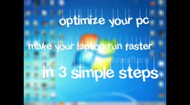 Make your pc/laptop run faster