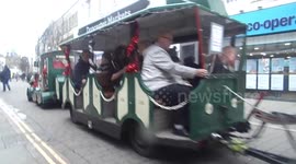 Land Train at Doncaster Town Centre.
