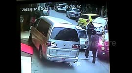 Police stop a “crazy” Alto car