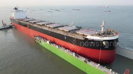 First Margaux Bulk Carrier In Suzhou, China