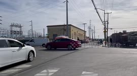 Fire And Power Outage In Oakland, CA, USA