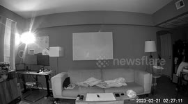 Ghostly wisp of light manifesting on Wyze cam and moves around like a tornado