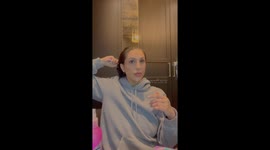 Tear-jerking moment new mum with 'grapefruit-sized tumour' shaves head alongside partner