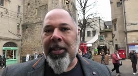 Sound bites & interviews from both LTN protesters in OXFORD and the counter protesters side by side.