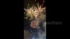 Merida Carnival opens with fireworks in Merida, Mexico