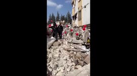 Balloons litter rubble in Turkey as tribute to kids who died in earthquake