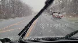 US: Tornado-Warned Storm Brings Hail To Parts Of New Jersey