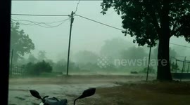 Thunderstorm Sounds with Rain, Wind, Thunder and Lightning