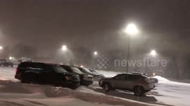 US: Second Wave Of Massive Winter Storm Sweeps Across Minnesota