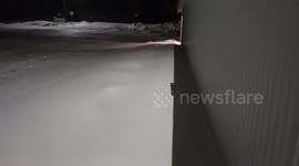 Winter storm came to Howard, USA