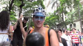 Tarado Ni Voce Street Carnival Block Enlivens the Streets with Vibrant Carnival Festivities in Sao Paulo, Brazil