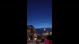 2 Strange lights spotted over Boulder,  Co watch for 3rd one to appear.