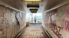 Graffiti slamming the rewrite of Roald Dahl appears in Edinburgh