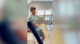 Dad designs and builds sensory playroom for his son with ADHD for less than less than £850