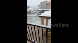 Spain: Storm Juliette Batters Balearic Islands, Bringing Snow And Freezing Temperatures 3