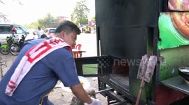 Pizza tuk tuk in Cambodia by former 5 star hotel chef.