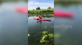 A young and healthy mum-of-two has died after collapsing while teaching a fitness class