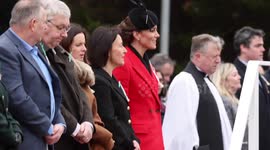 Prince William and Kate visit Welsh Guards for St David's Day parade