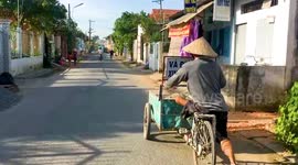 Good Samaritan uses his own money to fix roads in Vietnam