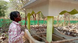 Indian man builds his own grave as he doesn't want his children to 'bury him without dignity'