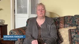 Disabled grandmother stages one-woman protest against removal of 61-year-old tree