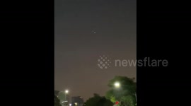 Starlink Satellites seen from Caracas, Venezuela