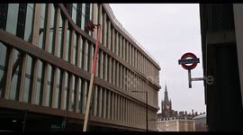 View towards St Pancreas while the Google Office is being built, London, United Kingdom