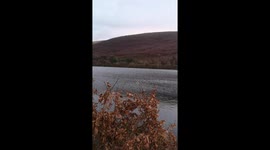 Walking at Ladybower Peak District