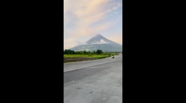 The beauty’s of an active volcano in Bicol Philippines