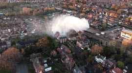 Burst water main that flooded homes in Nottinghamshire has been fixed