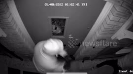 Freezing family spend EIGHT MONTHS without glass in front door and window after violent raid by masked men