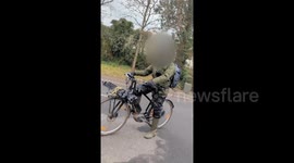 Artist who decorated home with elaborate graffiti branded 'embarrassing' by passerby