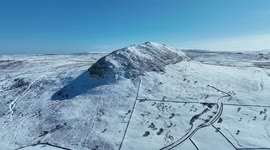Beautiful UK Snow Scenes After Intense Frontal Snow Event