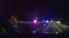 Three seriously injured in late night M6 horror crash between van and Range Rover, causing 3-hour gridlock in Cheshire