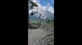Indonesia's Merapi volcano unleashes massive hot clouds soaring up to 7km into sky