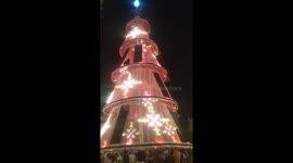 Schou de luzes em dois irmãos RS Rio grande do Sul muito lindo