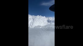 France: Aerial Footage Of Cumulonimbus Cloud Over Centre-Val De Loire
