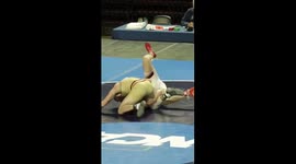 Wrestling brothers Nathan and Matt Lackman faceoff in DIII wrestling championship finals