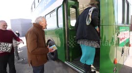 Group of friends who took a London double decker bus 40,000 miles around the world have reunited - fifty years later