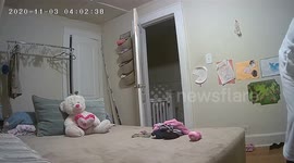Caught on newly installed camera