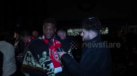 Arsenal fans react to halfway line wonder-goal in Europa League tie against Sporting