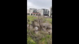 San Diego river Flooded from major storm 3/16/23