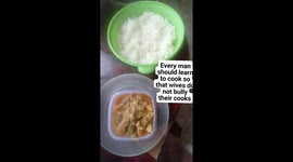 Husband can cooking when wife are not good