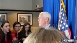 Mike Pence says Pete Buttigieg can't do his job or take a joke at New Hampshire Press conference